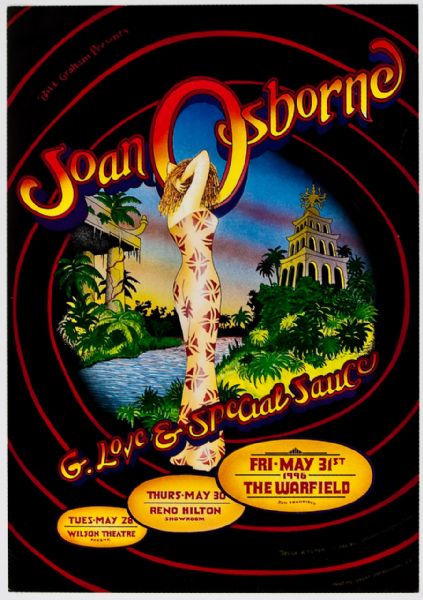 Bill Graham Presents Joan Osborne Original Poster